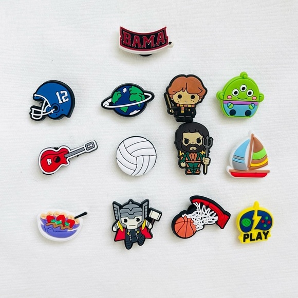 Croc charms Jibbitz bundle of 13 NEW - Picture 1 of 1